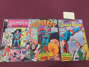 (3) Comic Books Superboy 1966, Superboy 1967