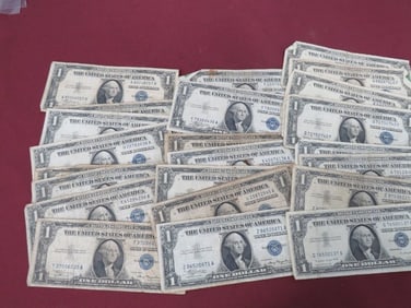 (25) Silver Certificates