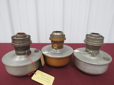 (3) Aladdin No.21C Lamp Burners