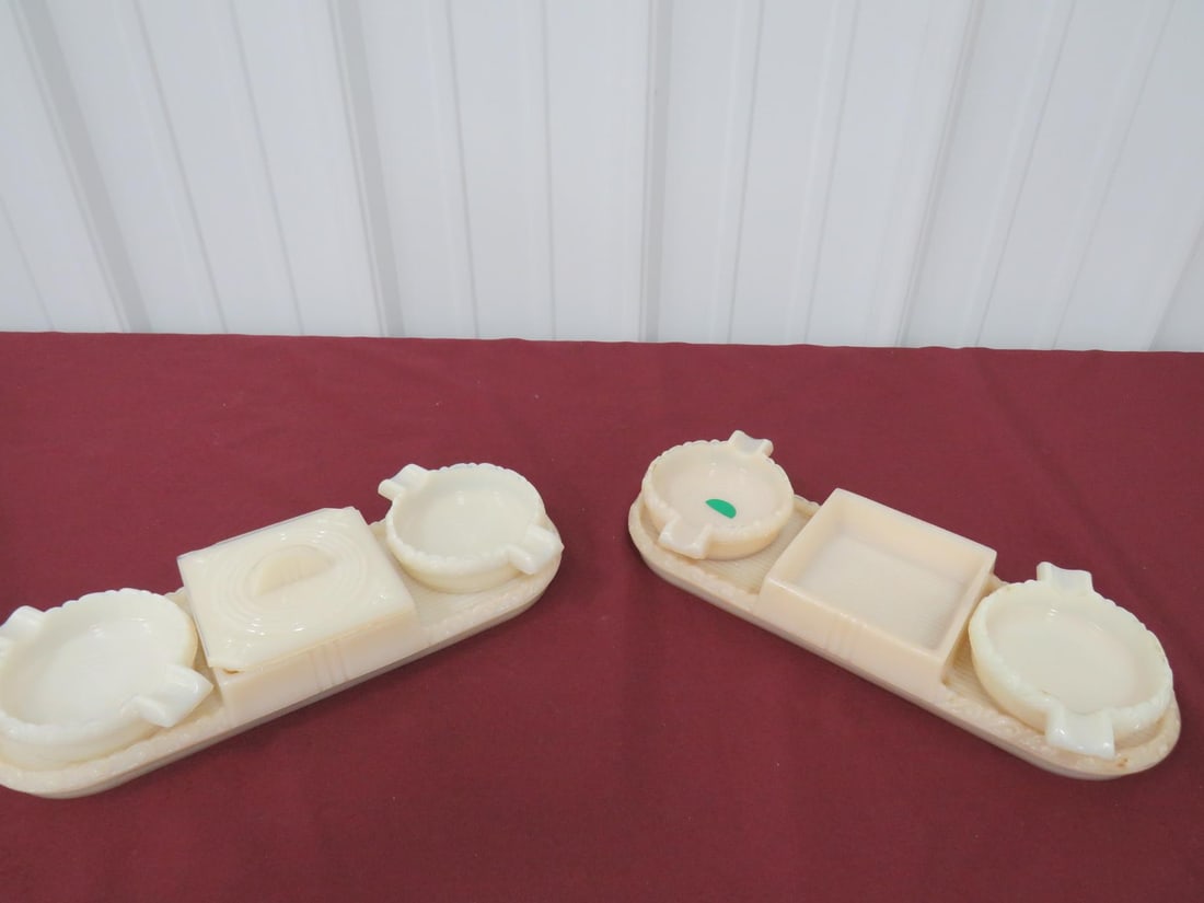 2-Aladdin Alacite Ashtray Sets (1 of 5)