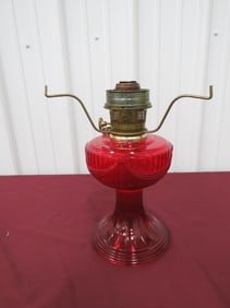Ruby Lincoln Drape Aladdin Lamp