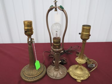 3-Cast Iron Lamps