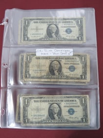 12-Silver Certificates 1935-E