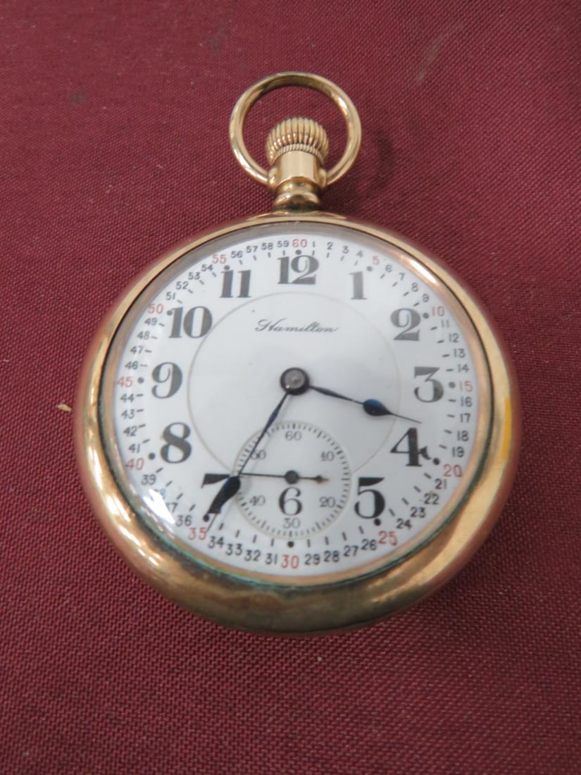 Pocket Watch Hamilton: A fantastic addition to anyone's collction.