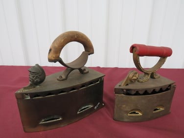 2-Decorated Sad Irons