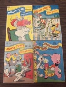 (4) Looney Tunes Merrie Melodies Comics