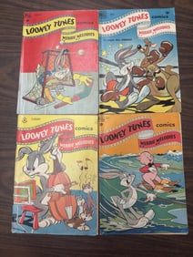 (4) Looney Tunes Merrie Melodies Comics