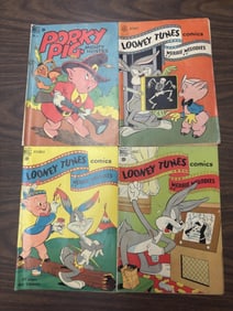 (4) Looney Tunes Merrie Melodies Comics