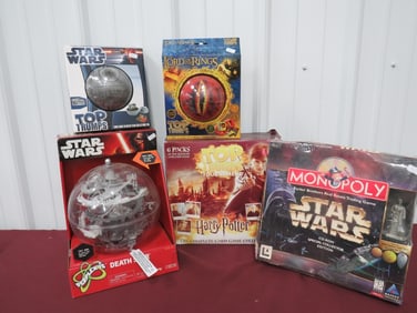 (5) NOS Games Star Wars - Harry Potter