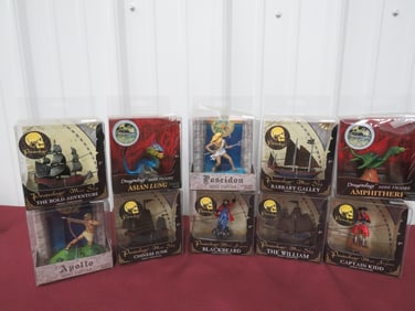 (6) Pirateology NOS Figurines