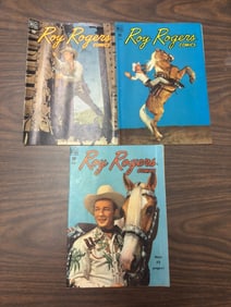 (3) Vol. 1 Roy Roger Comics