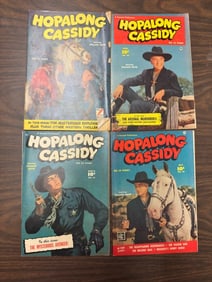 (4) Hopalong Cassidy Comics