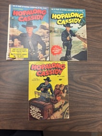 (3) Hopalong Cassidy Comics