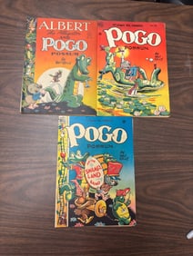(2) Pogo Possum, (1) Albert The Alligator & Pogo P