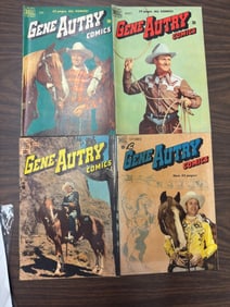 (4) Vol 1 Gene Autry Comics