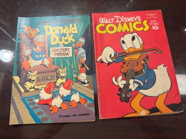 (2) Walt Disneys Comics and Stories & Donald Duck