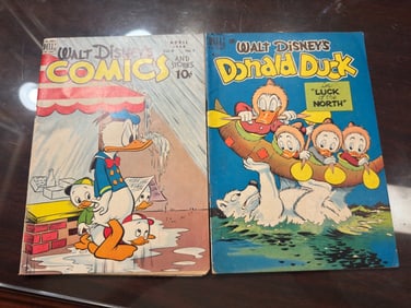 (2) Walt Disneys Comics and Stories & Donald Duck