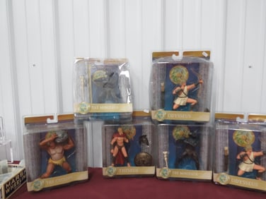 (6) Mythology Action Figures