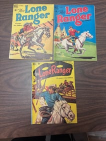 (3) The Lone Ranger Comics
