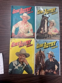 (4) Gene Autry Comics