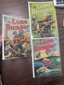(3) The Lone Ranger Comics