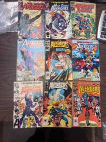 (9) Avengers Comics