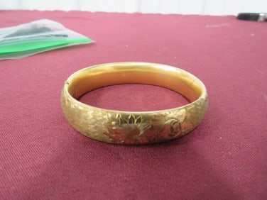 10kt Gold Bracelet Monogramed