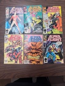 (6) Alpha Flight Comics