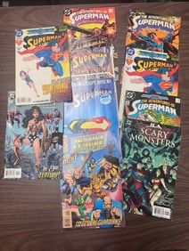 (10) Superman, Justice League, etc Comics