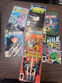 (7) Marvel Wolverine & Hulk Ccomics