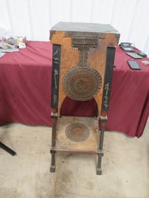 Carlo Bugatti Pedestal Circa 1900