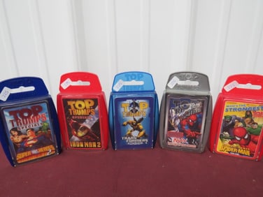 (5) Top Trumps Games NOS