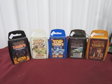 (5) Top Trumps Games NOS