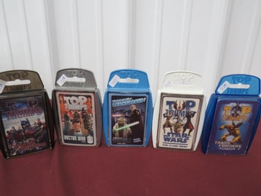 (5) Top Trumps Games NOS