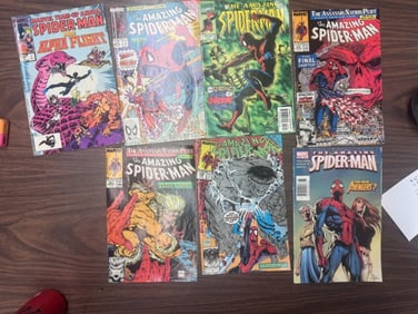 (7) Spiderman Comics