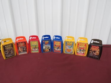 (8) Top Trump Card Games