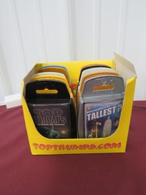 (10) NOS Top Trump Card Games
