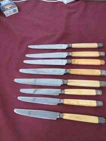 (8) Nogent French Dinner Knives