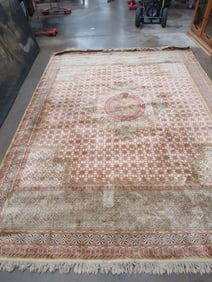 Large Early Silk Rug