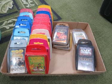 (24) NOS Top Trump Card Games