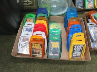 (24) NOS Top Trump Card Games