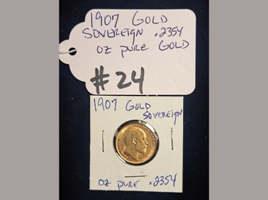 1907 Gold Sovereign