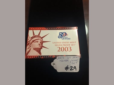 2003 U.S. Silver Proof Set