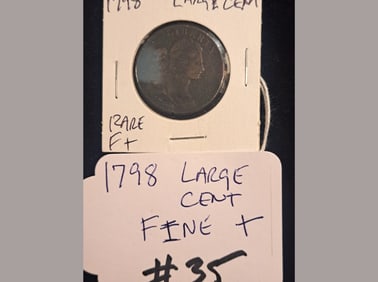 1798 Large Cent Fine Plus