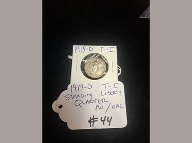 1917-D Standing Liberty Quarter