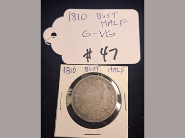 1810 Bust Half Dollar G?VG