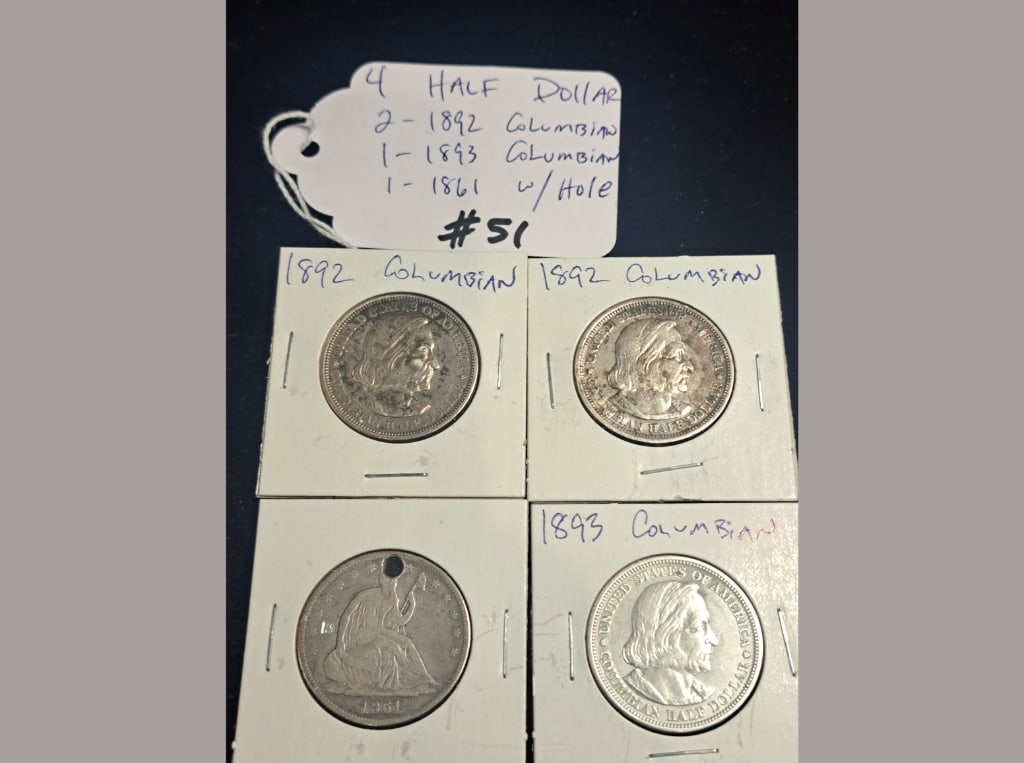 Mixed Date Half Dollar Lot (1 of 1)