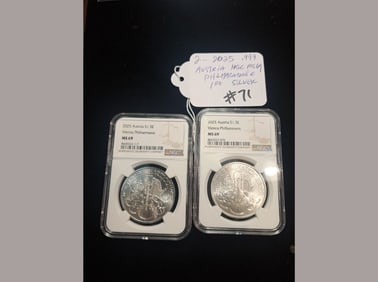 2025 1 oz Silver Philharmonics