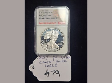 2017 Ultra Cameo Silver Eagle