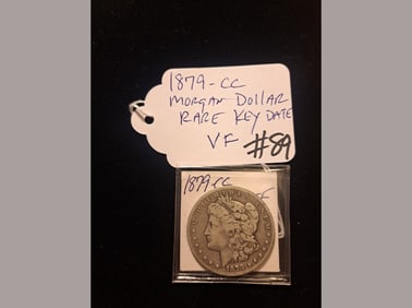 1879-CC Morgan VF Key Date